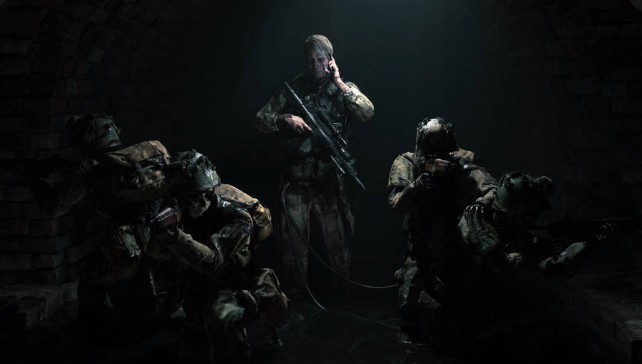 Death Stranding Cliff's Skeleton Soldiers Wallpaper