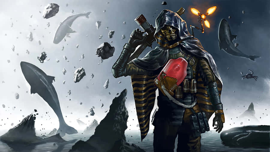 Death Stranding Higgs Art Desktop Wallpaper