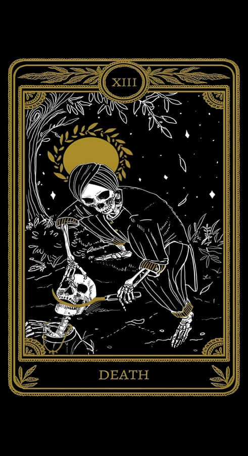 Death Tarot Card Wallpaper