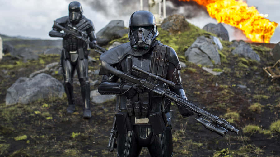 Death Troopers Of The Imperial Military Wallpaper