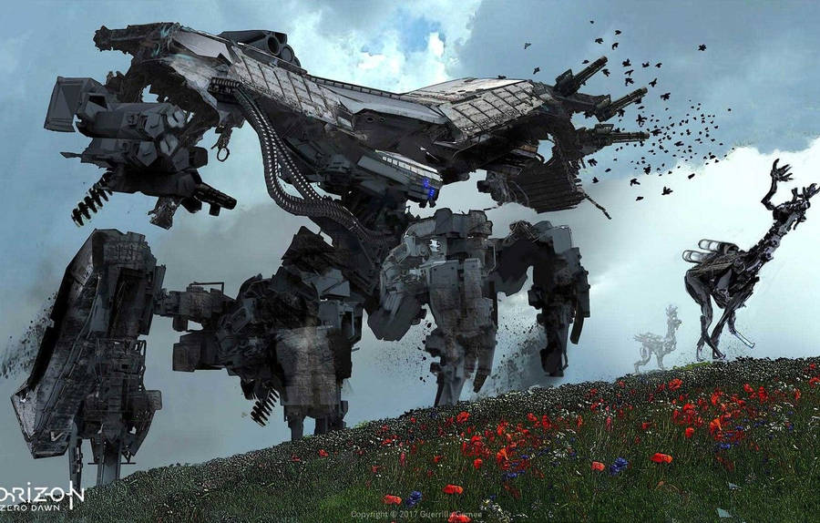 Deathbringer Horizon Zero Dawn Wallpaper