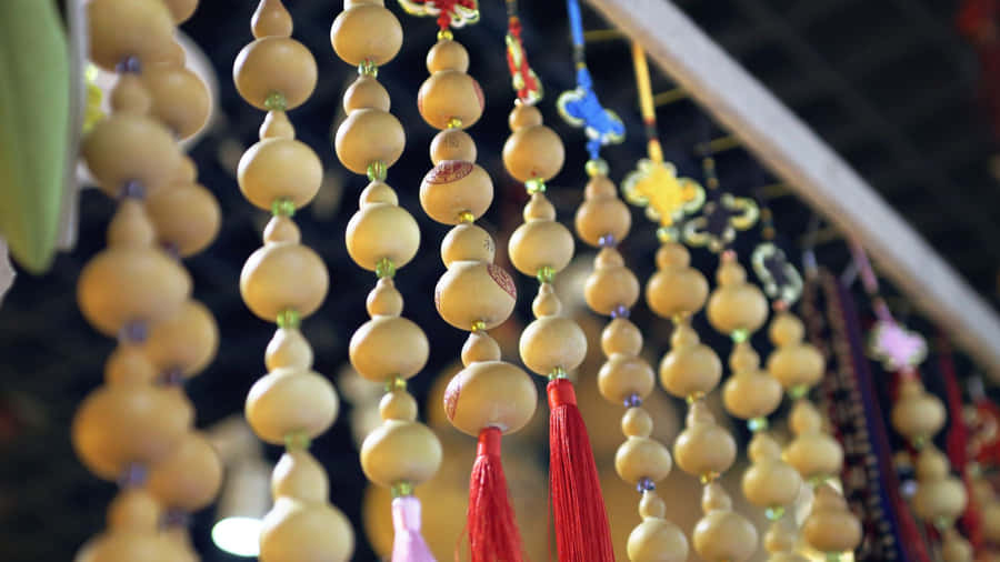 Decorative Bottle Gourd Crafts Wallpaper