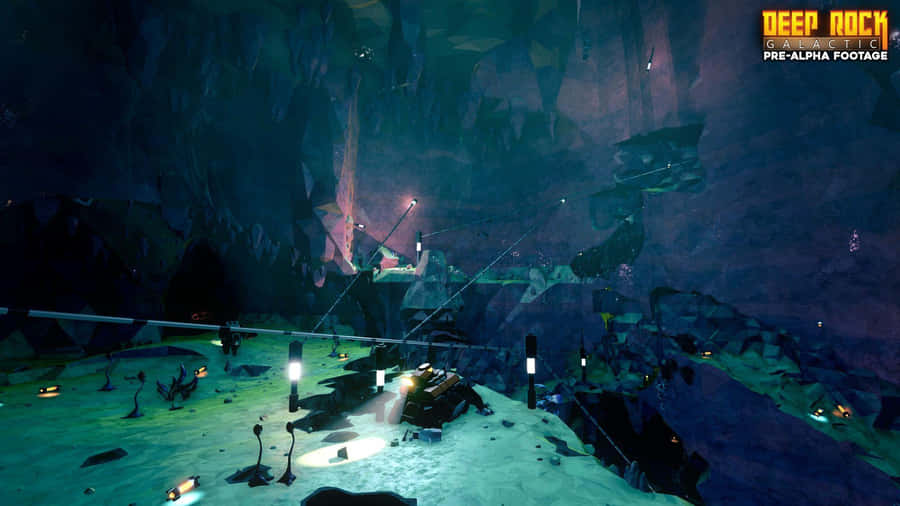 Deep_ Rock_ Galactic_ Cave_ Exploration Wallpaper