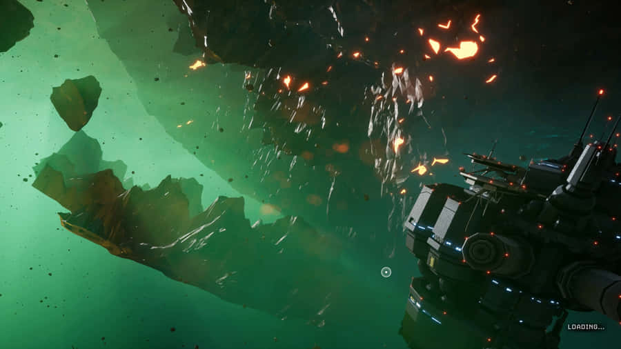 Deep_ Rock_ Galactic_ Loading_ Screen Wallpaper