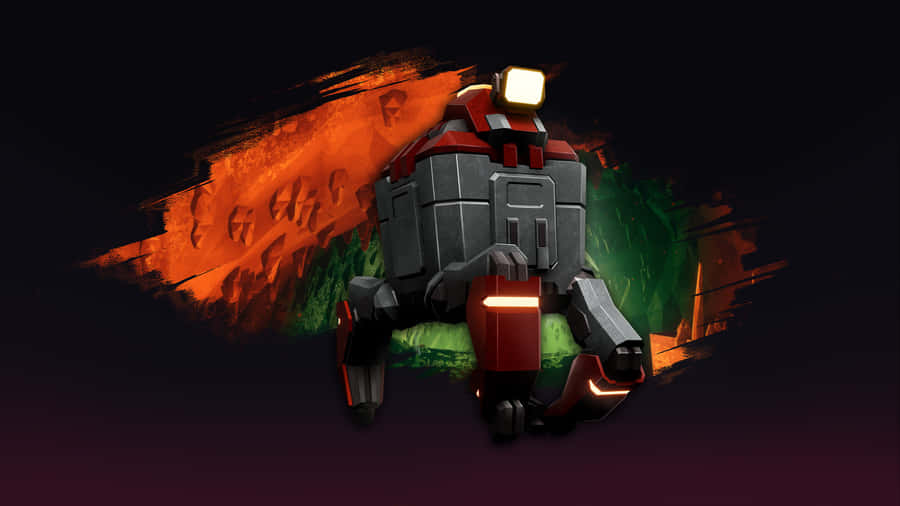Deep Rock Galactic M U L E Robot Wallpaper