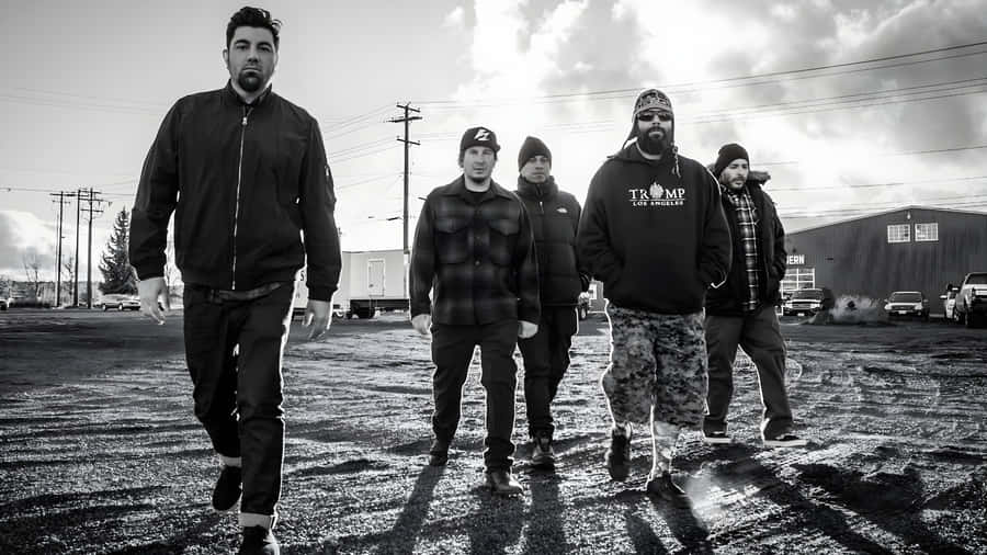 Deftones Band Group Photo Wallpaper