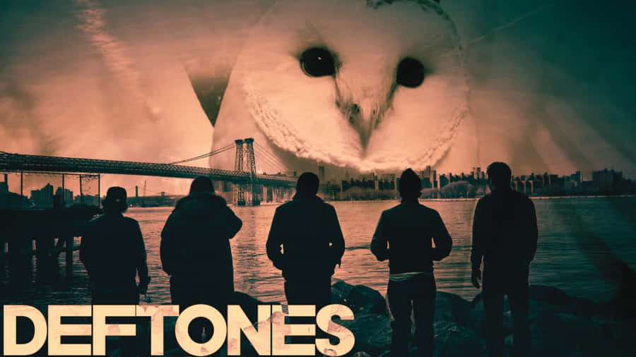 Deftones Band Silhouette Wallpaper