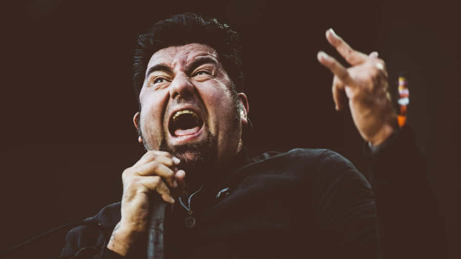 Deftones Live Performance Energy Wallpaper
