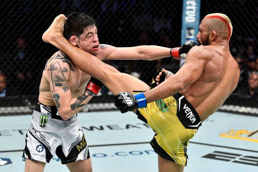 Deiveson Figueiredo In Action Wallpaper