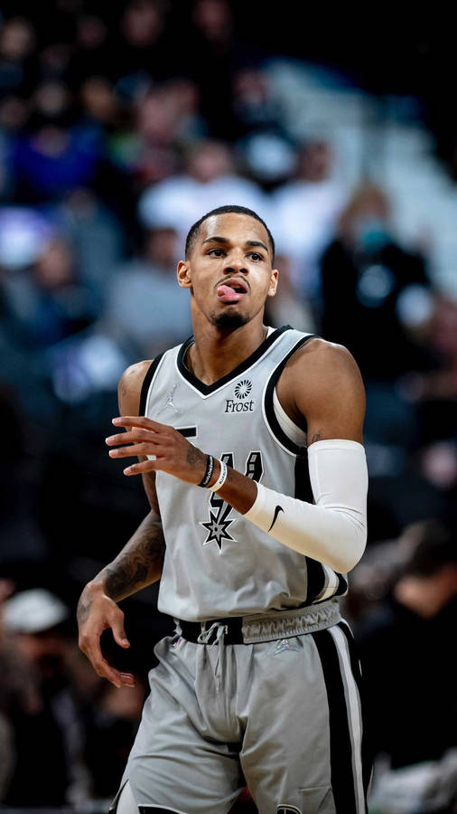 Dejounte Murray Spurs No. 5 Wallpaper