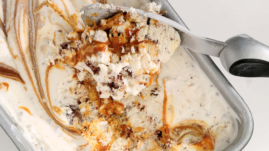 Delectable Caramel Brownie Wallpaper