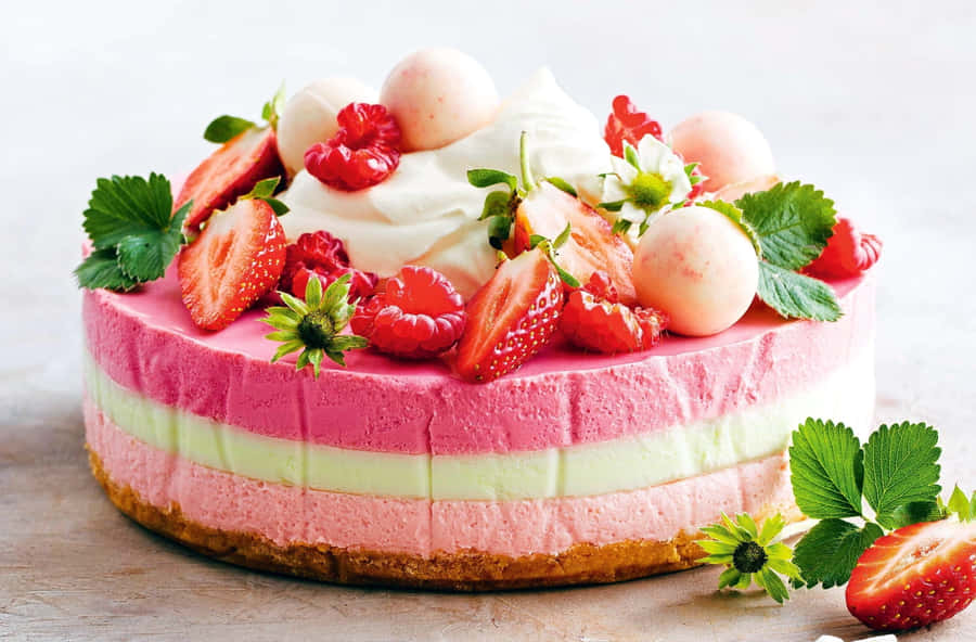 Delectable Spring Desserts With Fresh Ingredients Wallpaper