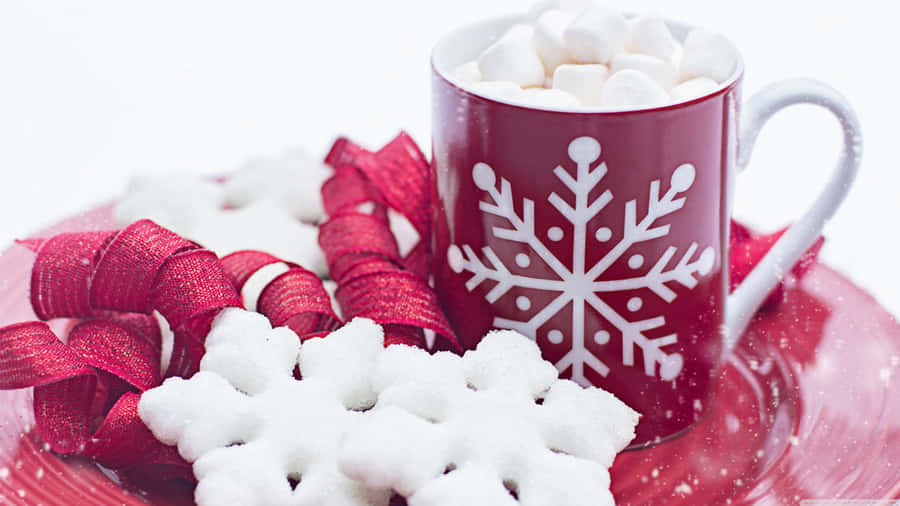 Delicious And Cozy Hot Chocolate Wallpaper