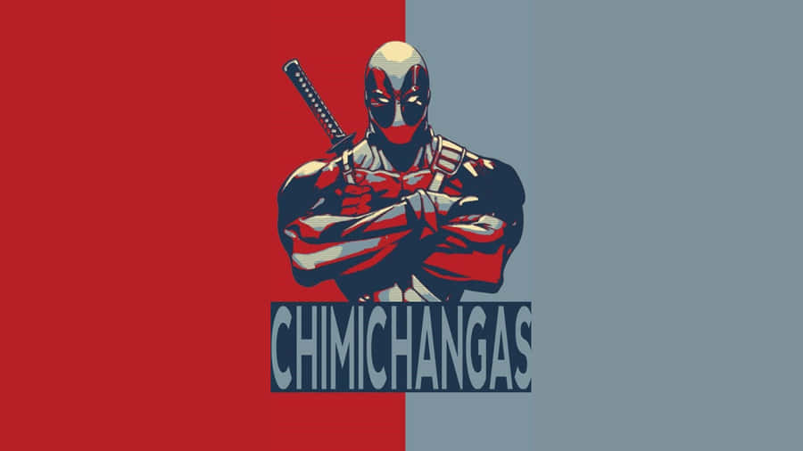 Delicious Chimichangas With A Variety Of Toppings And Dips Wallpaper