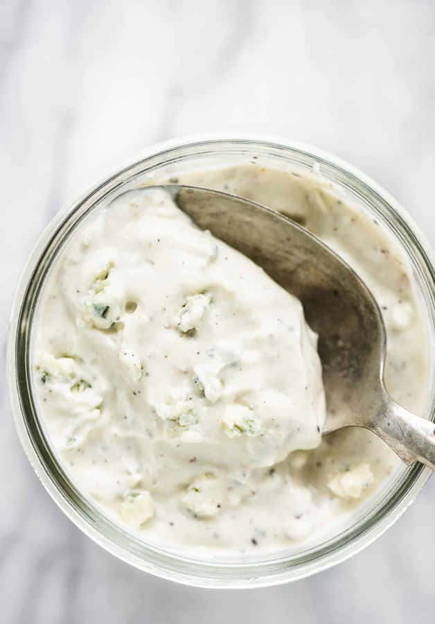 Delicious Chunks Of Blue Cheese Wallpaper