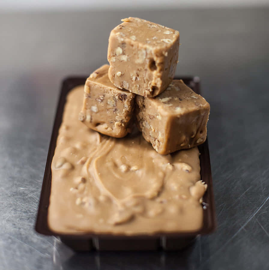 Delicious Homemade Penuche Fudge Wallpaper