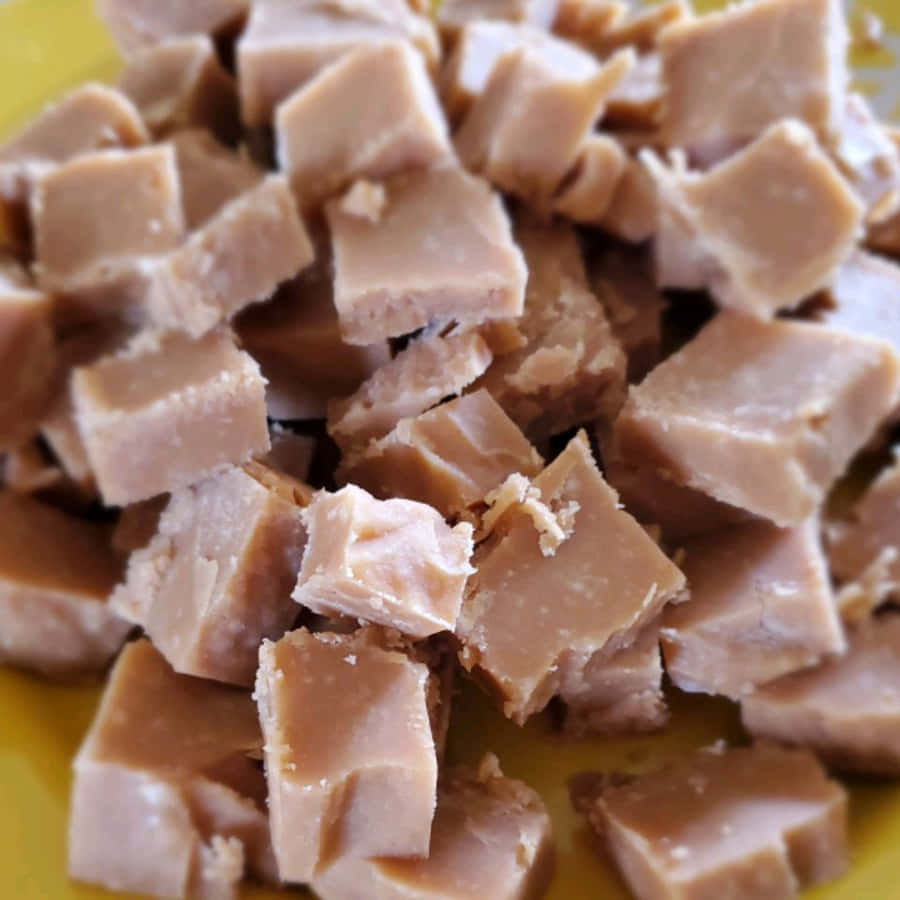 Delicious Homemade Penuche Fudge Wallpaper