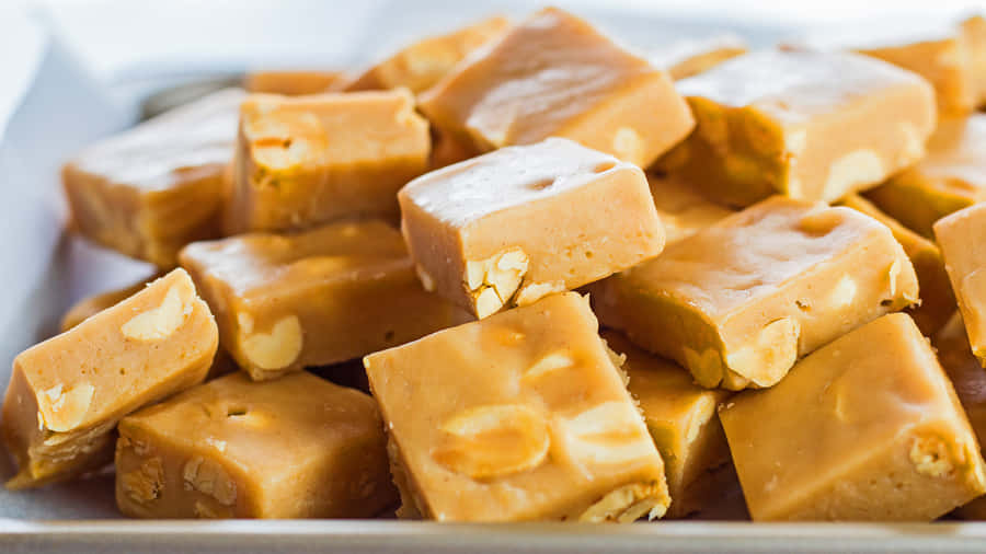 Delicious Homemade Penuche Fudge Wallpaper