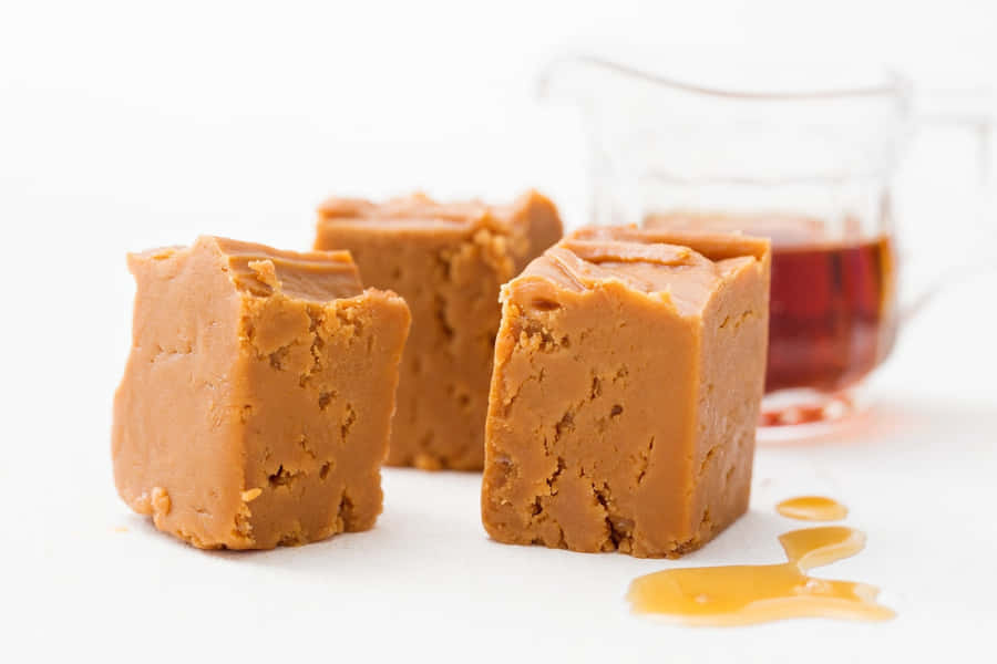 Delicious Homemade Penuche Fudge Wallpaper