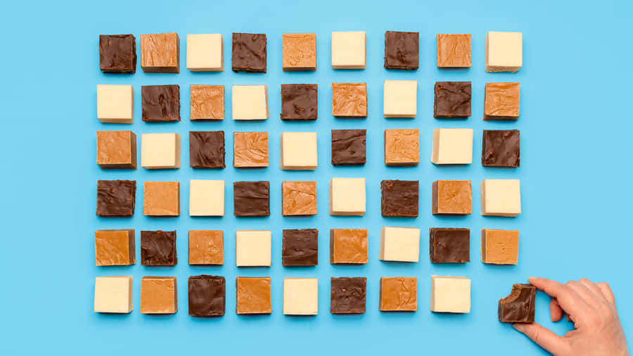 Delicious Homemade Penuche Fudge Wallpaper