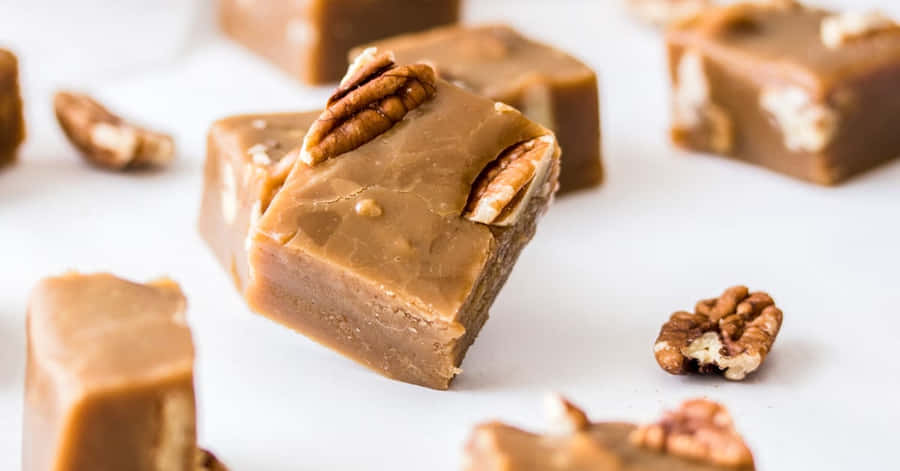 Delicious Penuche Fudge Delight Wallpaper