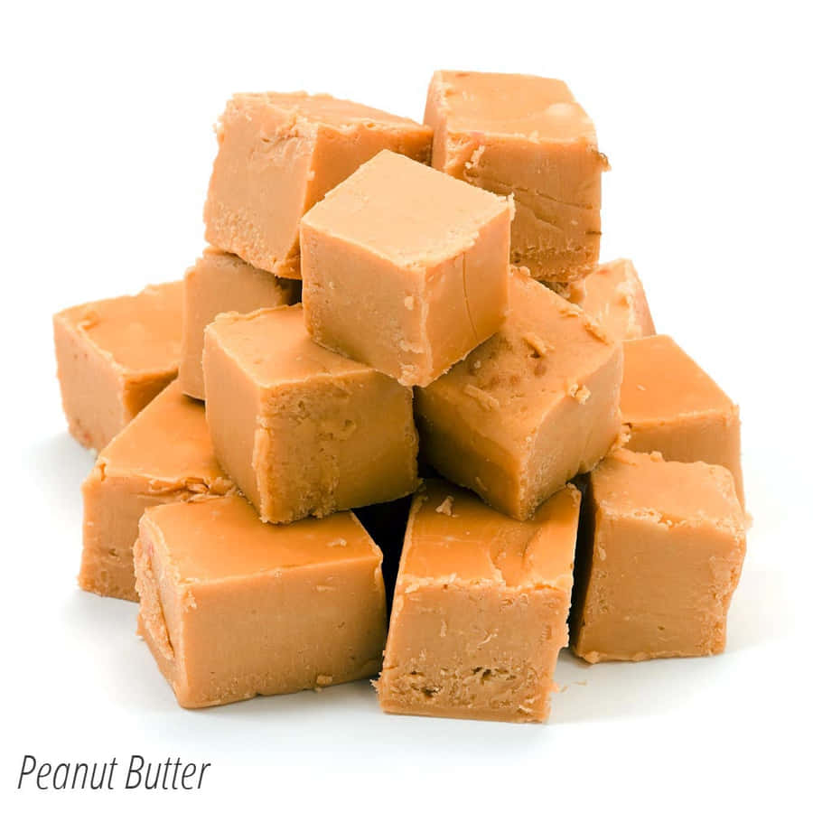 Delicious Penuche Fudge Ready To Enjoy Wallpaper