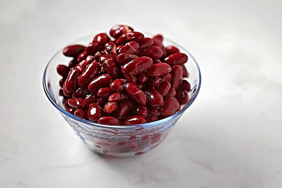 Delicious Red Beans Close-up Wallpaper
