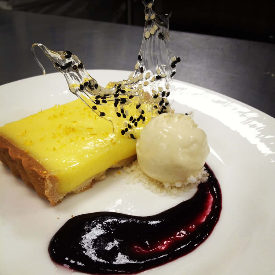 Delicious Winter Dessert Spread Wallpaper