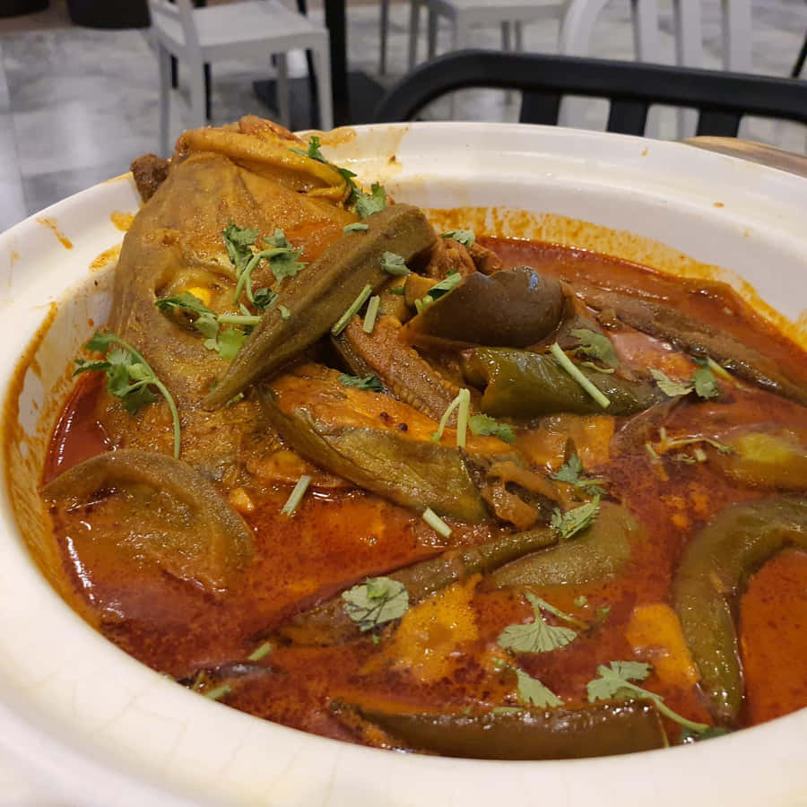 Delightful Fish Head Curry Wallpaper