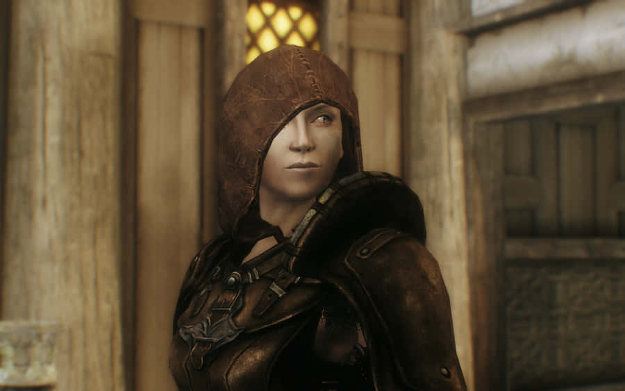 Delphine, The Blade's Agent In Skyrim Wallpaper