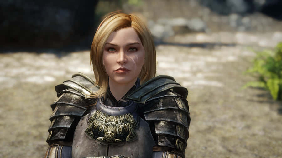Delphine, The Blade's Spymaster In The Elder Scrolls V: Skyrim Wallpaper