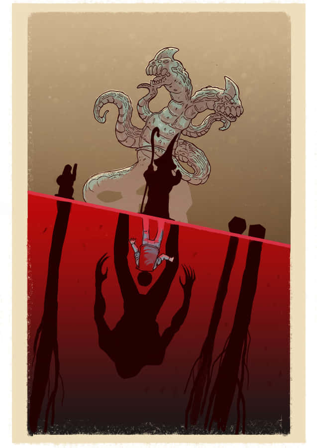 Demogorgon Stranger Things Fanfiction Wallpaper