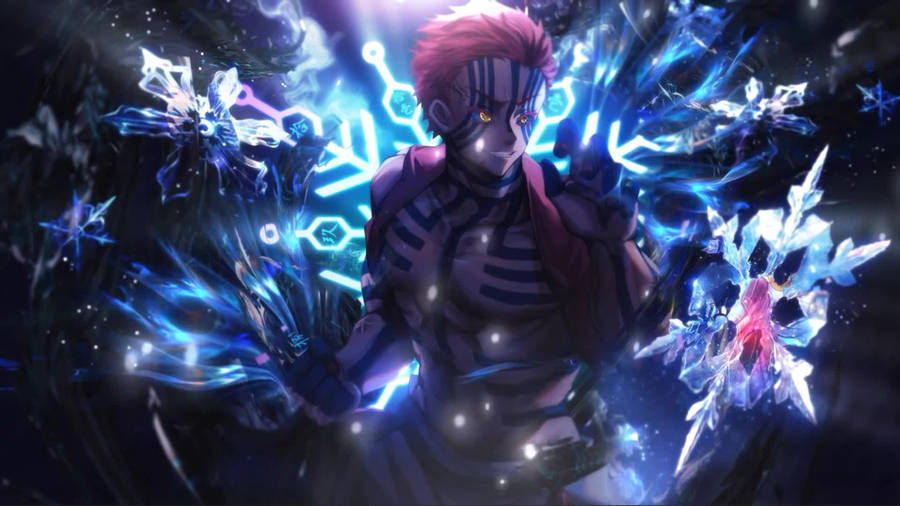Demon Slayer Akaza Destructive Death Technique Wallpaper