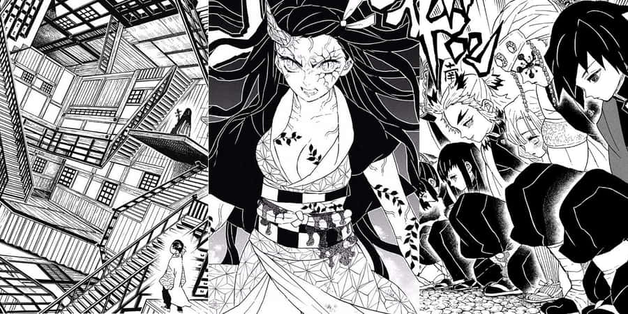 Demon Slayer Manga Intensity Wallpaper