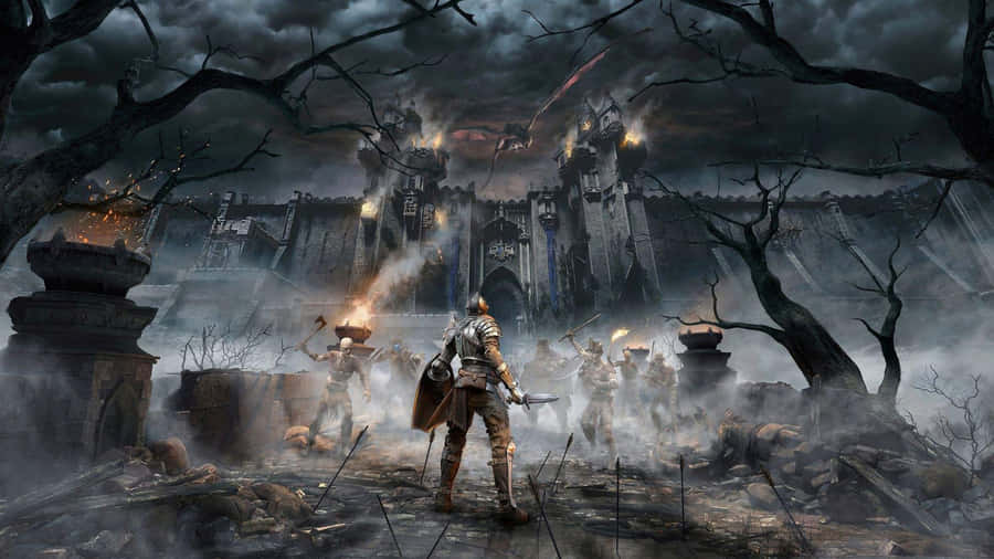 Demon Souls Castle Entrance Wallpaper