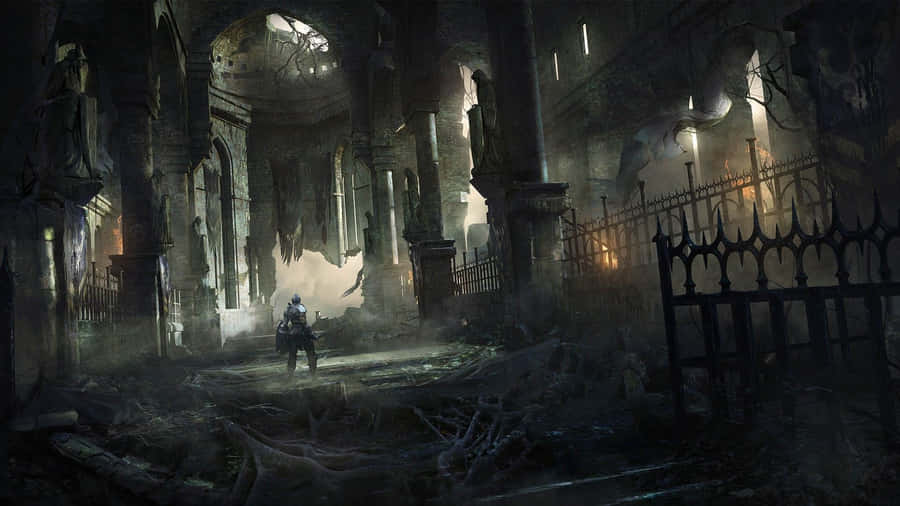 Demon Souls Dark Cathedral Wallpaper