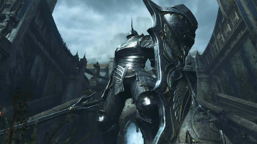 Demon Souls Tower Knight Boss Wallpaper