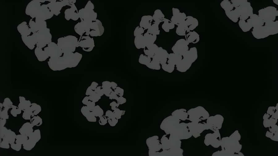 Denim Tears Floral Pattern Wallpaper