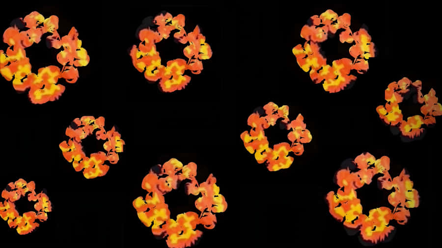 Denim Tears Floral Pattern Wallpaper