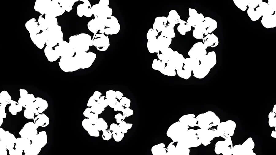 Denim Tears Floral Pattern Wallpaper