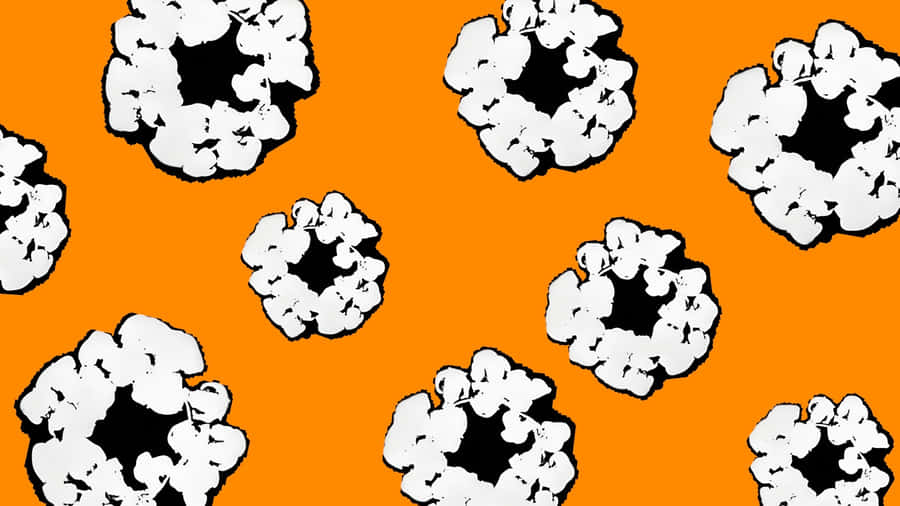 Denim Tears Popcorn Pattern Wallpaper