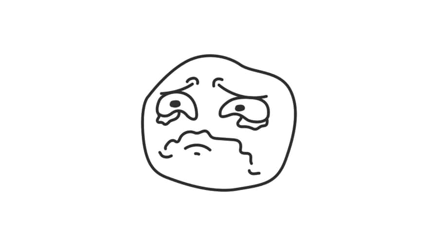 Depressed Face Meme Wallpaper