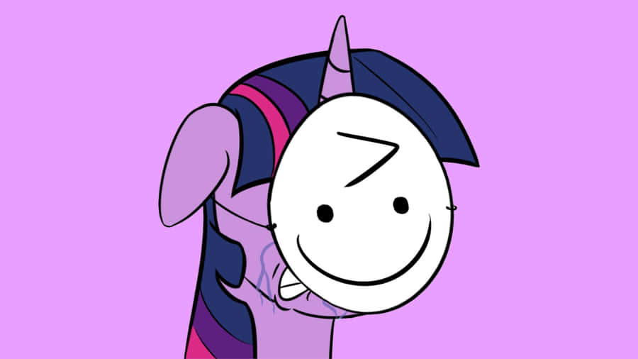 Depressed Face Meme Character Wallpaper