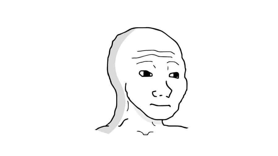 Depressed Face Meme Wallpaper