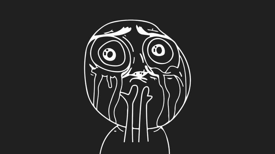 Depressed Face Meme Wallpaper