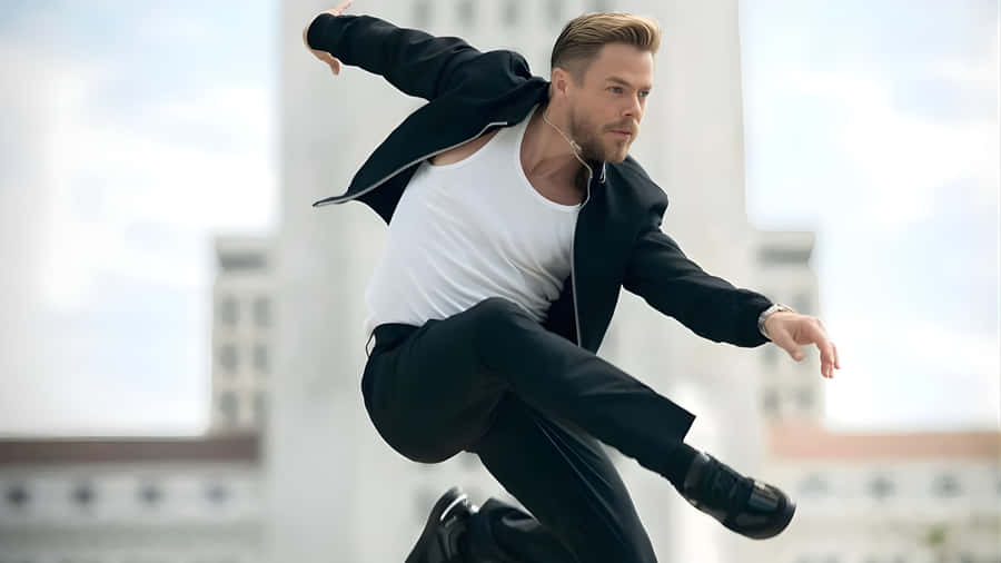 Derek Hough Dance Performance Wallpaper