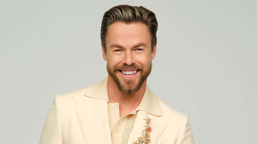 Derek Hough Smiling Portrait Wallpaper