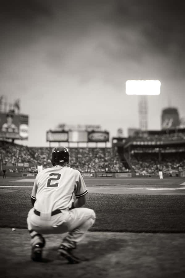 Derek Jeter Waiting On Mound Wallpaper