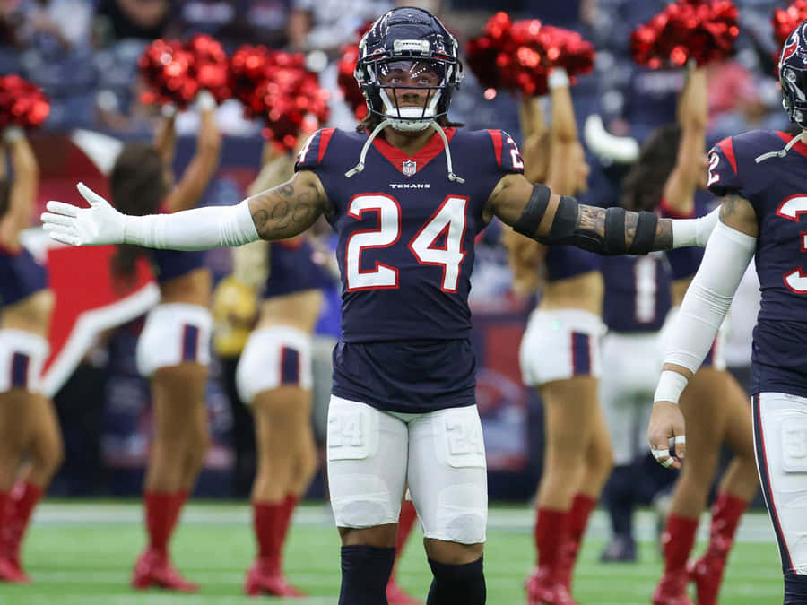 Derek Stingley Jr Houston Texans Cornerback Wallpaper