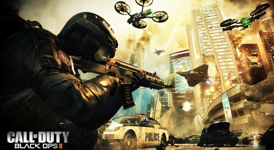 Descend Into The Darkness With Black Ops 3. Wallpaper